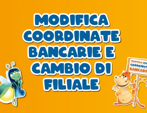 Comunicazione modifica coordinate bancarie e cambio di filiale